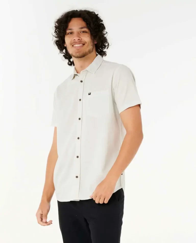 Classic Surf Washed Short Sleeve Shirt Rip Curl Men Shirts & Flannels - 3