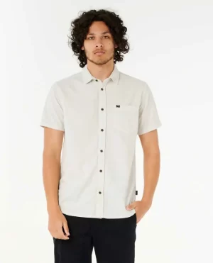 Classic Surf Washed Short Sleeve Shirt Rip Curl Men Shirts & Flannels - 1