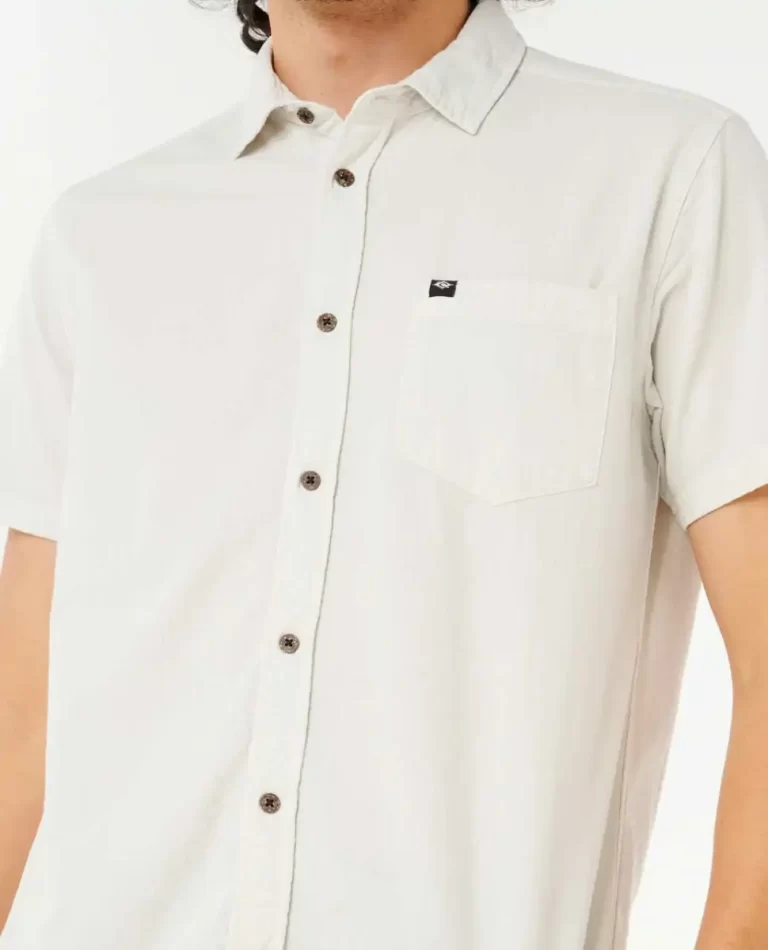 Classic Surf Washed Short Sleeve Shirt Rip Curl Men Shirts & Flannels - 5