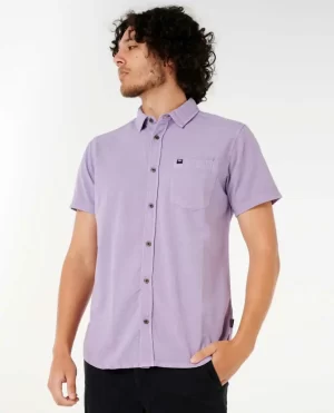 Classic Surf Washed Short Sleeve Shirt Shirts & Flannels Rip Curl Men - 1