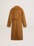 Coats & Jackets Women's Coat With Shawl Collar In Tobacco Women Tobacco Golden Goose - 2