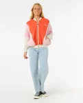 Colour Block Zip Through Women Rip Curl Hoodies & Fleece - 4