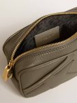 Crossbody Bags Mini Star Bag In Sage-Green Leather With Tone-On-Tone Star Sage Green Golden Goose Women - 5