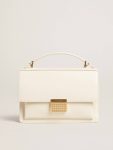 Crossbody Bags Women Venezia Bag In Butter-Colored Boarded Leather With Gold Details Butter Golden Goose - 1