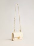 Crossbody Bags Women Venezia Bag In Butter-Colored Boarded Leather With Gold Details Butter Golden Goose - 2