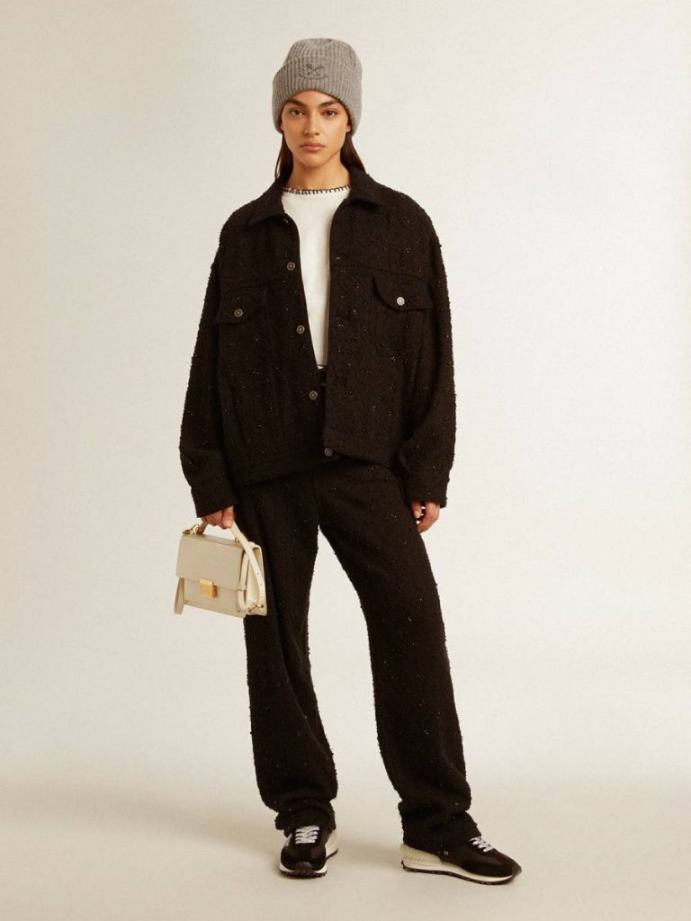 Crossbody Bags Women Venezia Bag In Butter-Colored Boarded Leather With Gold Details Butter Golden Goose - 3
