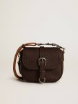 Crossbody Bags Women's Francis Bag Small In Dark Brown Leather Golden Goose Dark Brown Women - 1
