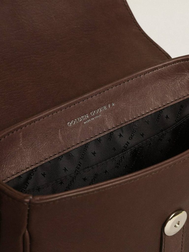 Crossbody Bags Women's Francis Bag Small In Dark Brown Leather Golden Goose Dark Brown Women - 4