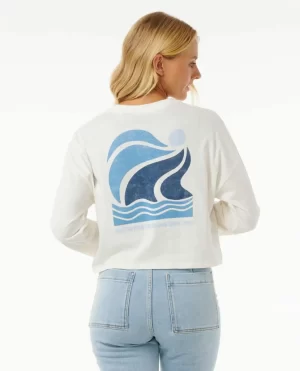 Cut Laps Long Sleeve Tee Tees & Tanks Rip Curl Women - 1