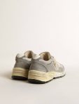 Dad-Star In Suede And Silver Mesh With White Leather Star And Heel Tab Golden Goose Dad-Star Women - 4