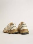 Dad-Star Men’s Dad-Star In Beige Nappa And Nylon With White Leather Star Golden Goose Men - 4