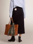 Dark Blue Golden Goose Skirts & Shorts Women's Pencil Skirt In Dark Blue Wool With Gold Heraldic Buttons Women - 4