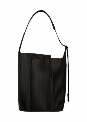 Dark Green （No.69）|Black （No.15） Issey Miyake Women Utility Shoulder Bags - 1