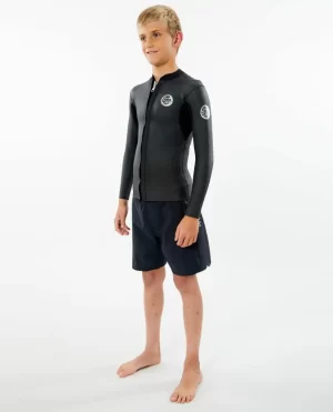 Dawn Patrol Long Sleeve Front Zip Jacket Rip Curl Springsuits Kids - 1