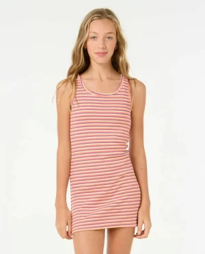 Dresses & Rompers Rip Curl High Tide Stripe Dress Kids - 1