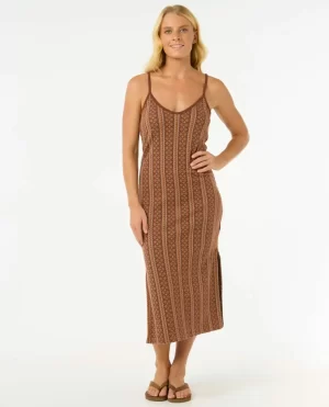 Dresses & Rompers Rip Curl San Carlos Jacquard Knit Midi Dress Women - 1