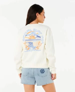 Dune Dancer Relaxed Crew Hoodies & Fleece Women Rip Curl - 1