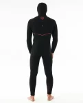 E7 Flashbomb Fusion 5/4 Hood Zip Free Fullsuit Wetsuit Men Fullsuits Rip Curl - 3