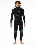 E7 Flashbomb Fusion 5/4 Hood Zip Free Fullsuit Wetsuit Men Fullsuits Rip Curl - 4