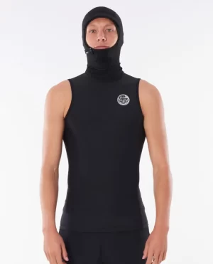 Flashbomb 0.5Mm Hooded Vest Rip Curl Jackets Vests & Bottoms Men - 1