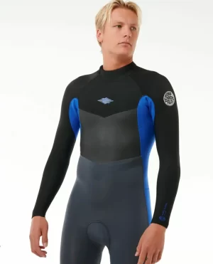 Fullsuits Men Dawn Patrol 3/2 Back Zip Wetsuit Rip Curl - 1