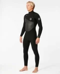 Fullsuits Rip Curl E7 Flashbomb 3/2 Chest Zip Wetsuit Men - 3