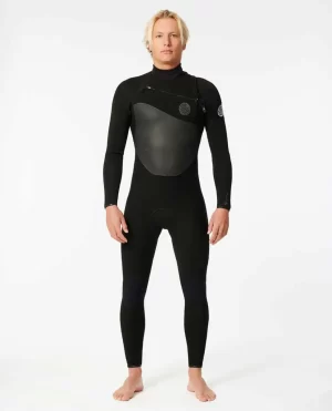 Fullsuits Rip Curl E7 Flashbomb 3/2 Chest Zip Wetsuit Men - 1