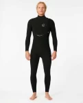Fullsuits Rip Curl E7 Flashbomb 3/2 Zip Free Fullsuit Wetsuit Men - 1