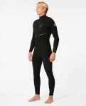 Fullsuits Rip Curl E7 Flashbomb 3/2 Zip Free Fullsuit Wetsuit Men - 2