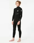 Fullsuits Rip Curl Kids Flashbomb 3/2 Chest Zip Wetsuit Kids - 2