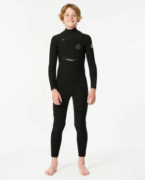 Fullsuits Rip Curl Kids Flashbomb 3/2 Chest Zip Wetsuit Kids - 1