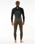 Fullsuits Rip Curl Men E7 Flashbomb 4/3 Chest Zip Wetsuit - 3