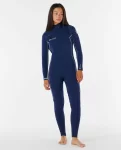 Fullsuits Rip Curl Stephanie Gilmore Dawn Patrol Chest Zip 4/3 Fullsuit Wetsuit Women - 1