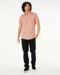 Fun Times Ditsy Short Sleeve Shirt Men Rip Curl Shirts & Flannels - 4