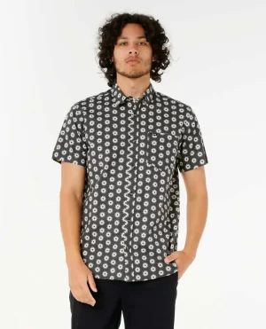 Fun Times Ditsy Short Sleeve Shirt Rip Curl Shirts & Flannels Men - 1
