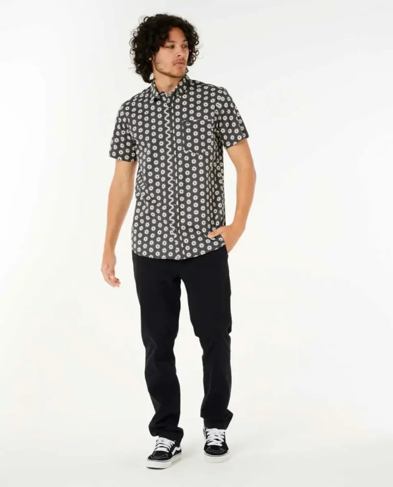 Fun Times Ditsy Short Sleeve Shirt Rip Curl Shirts & Flannels Men - 4