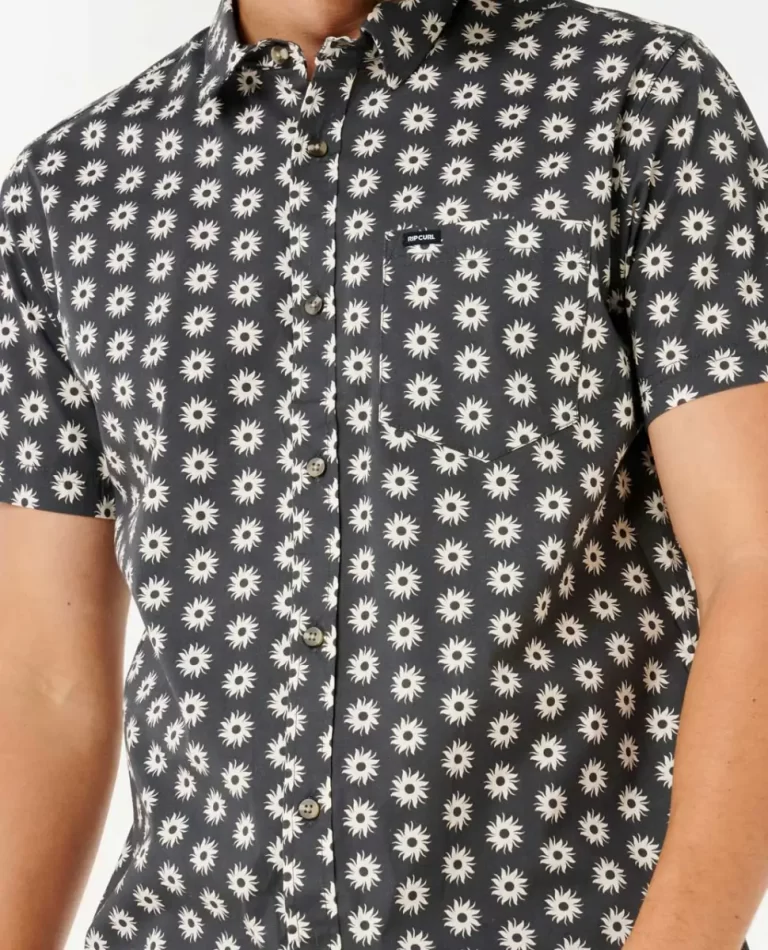 Fun Times Ditsy Short Sleeve Shirt Rip Curl Shirts & Flannels Men - 5