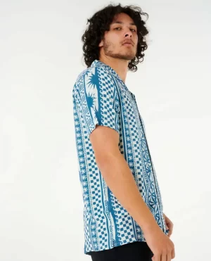 Fun Times Stripe Short Sleeve Shirt Rip Curl Men Shirts & Flannels - 1