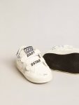 Golden Goose Baby Old School With Suede Star And Light Blue Leather Heel Tab Kids Newborns - 3