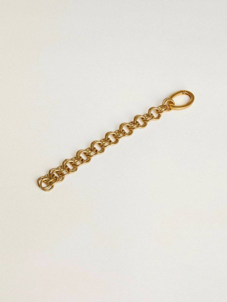 Golden Goose Bag Accessories Antique Gold-Colored Brass Charm In The Shape Of A Chain Women Antique Gold - 2