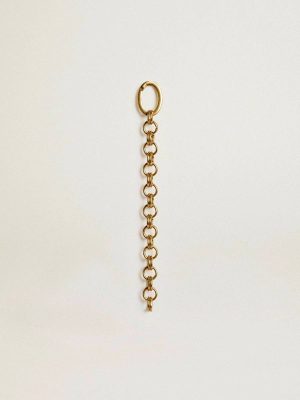 Golden Goose Bag Accessories Antique Gold-Colored Brass Charm In The Shape Of A Chain Women Antique Gold - 1