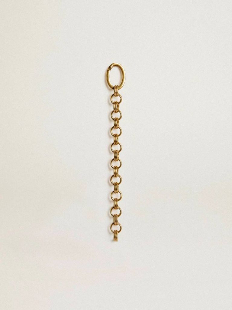 Golden Goose Bag Accessories Antique Gold-Colored Brass Charm In The Shape Of A Chain Women Antique Gold - 1