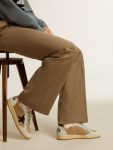 Golden Goose Ball Star Ball Star In Beige Nubuck And Nappa With Black Swarovski Crystal Star Women - 3