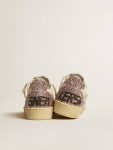 Golden Goose Ball Star Ball Star With Silver Glitter Star And Pink Glitter Heel Tab Women - 5