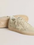 Golden Goose Ball Star In Suede With Swarovski Crystals And Pearls And Leather Star Ball Star Women - 3