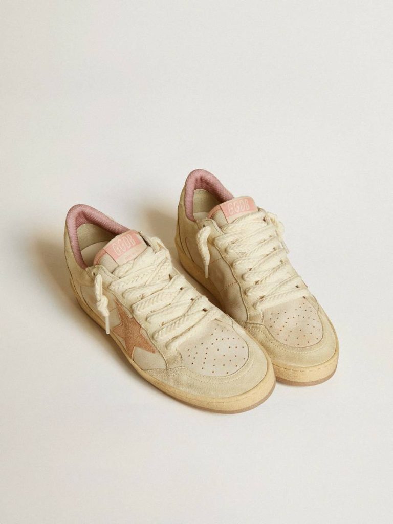 Golden Goose Ball Star Ltd In Leather And Suede With Suede Star And Heel Tab Ball Star Women - 2