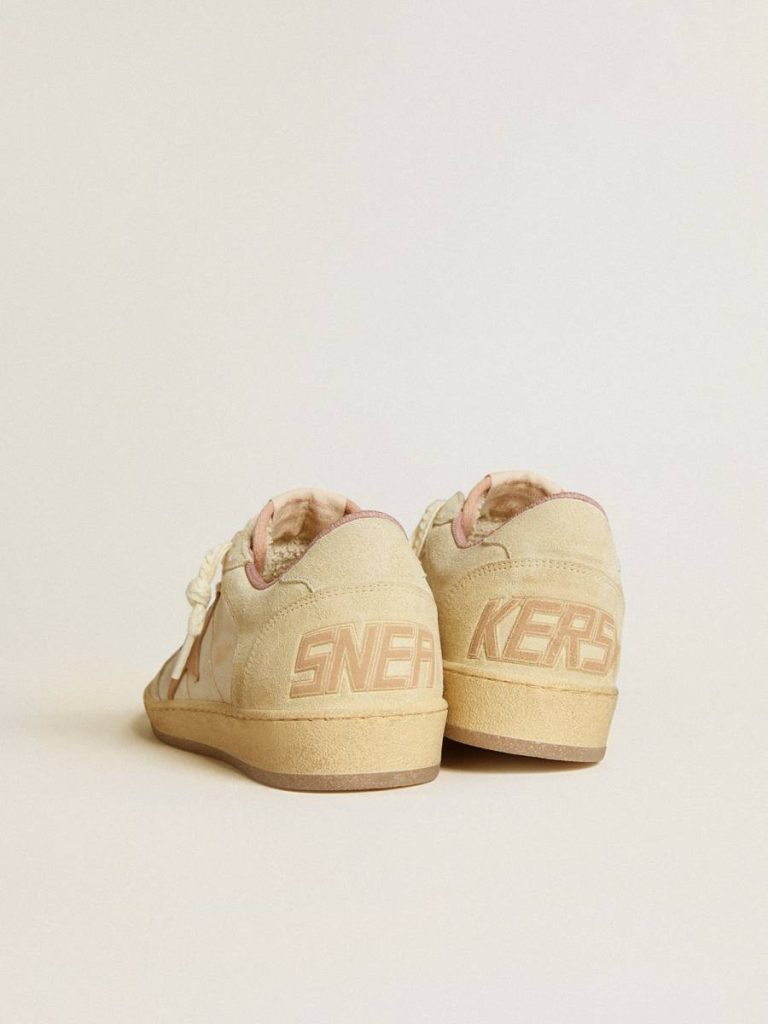 Golden Goose Ball Star Ltd In Leather And Suede With Suede Star And Heel Tab Ball Star Women - 4
