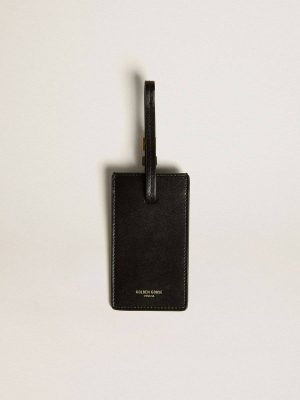 Golden Goose Black Bag Accessories Black Luggage Tag Women - 1