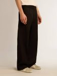Golden Goose Black Men’s Joggers In Black Wool Men Jeans & Pants - 2