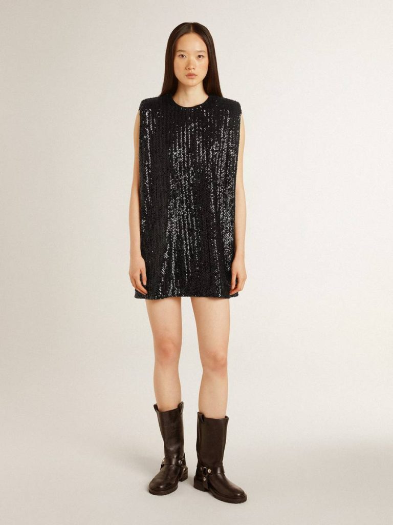 Golden Goose Dresses & Jumpsuits Women’s Black Sequin Dress Black Women - 3